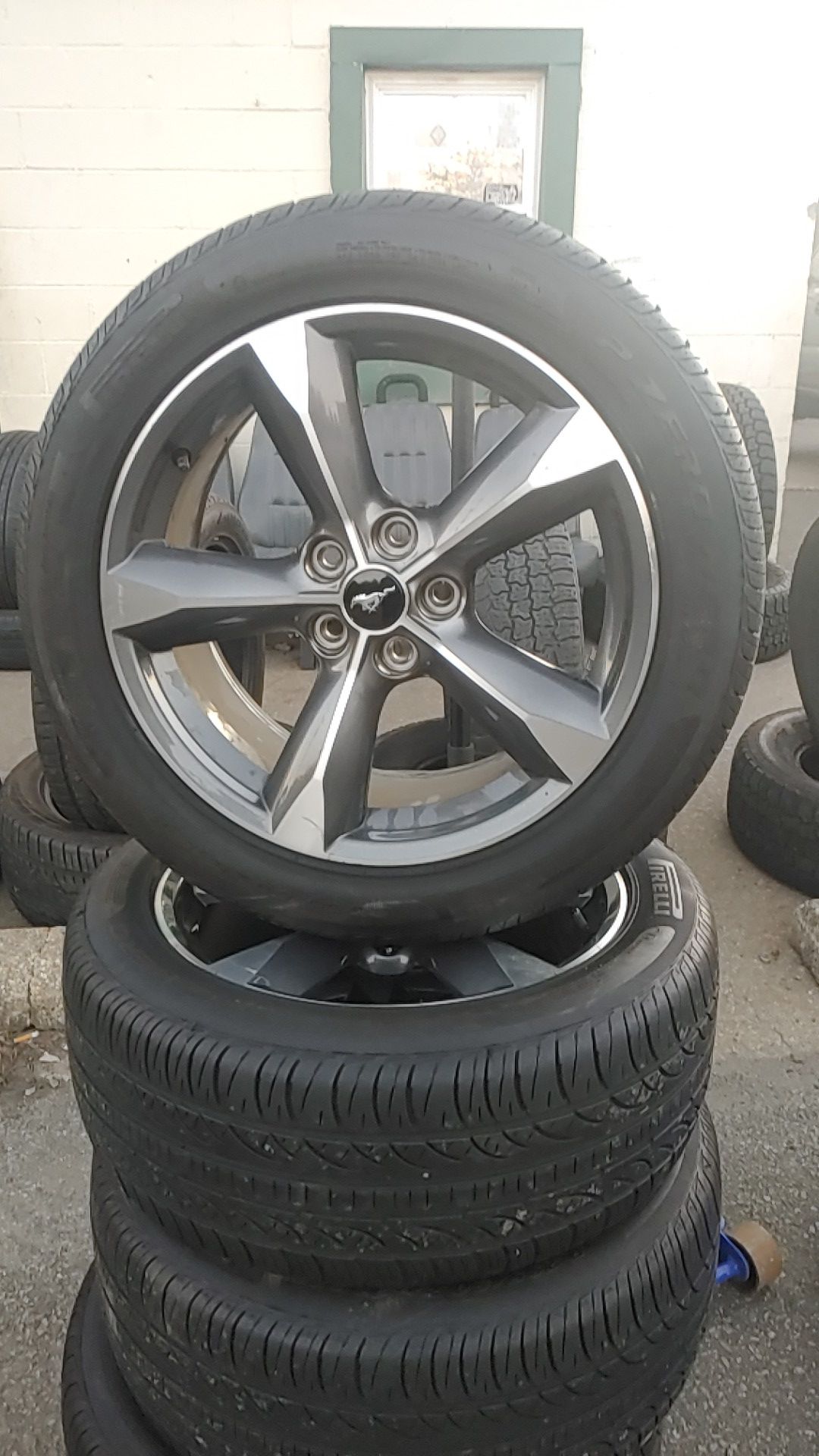 Mustang rims and tires