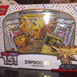 Pokemon 151 Zapdos Ex Collection