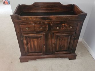 Solid Wood Sideboard
