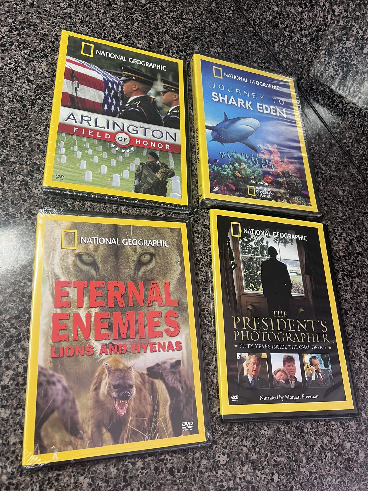 National Geographic DVDs (4)