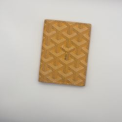 GOYARD 2018 Printed Bifold Wallet w/ Tags