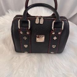 MCM Small  Boston Bag