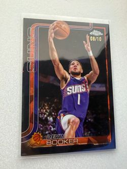 2025-2026 TOPPS CHROME SAPPHIRE BLACK REFRACTOR #195 08/10