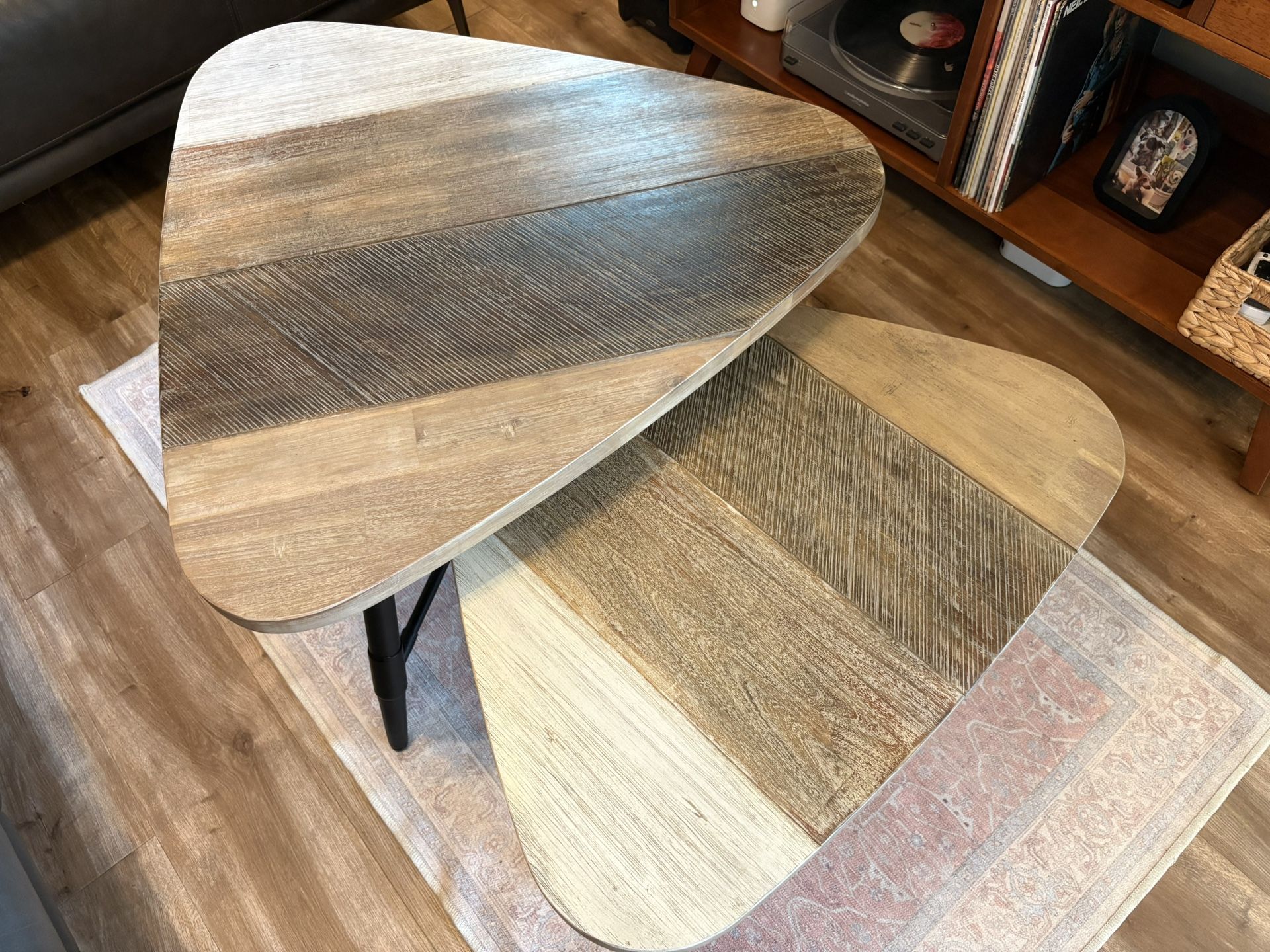 Two Piece Living Spaces Coffee Table