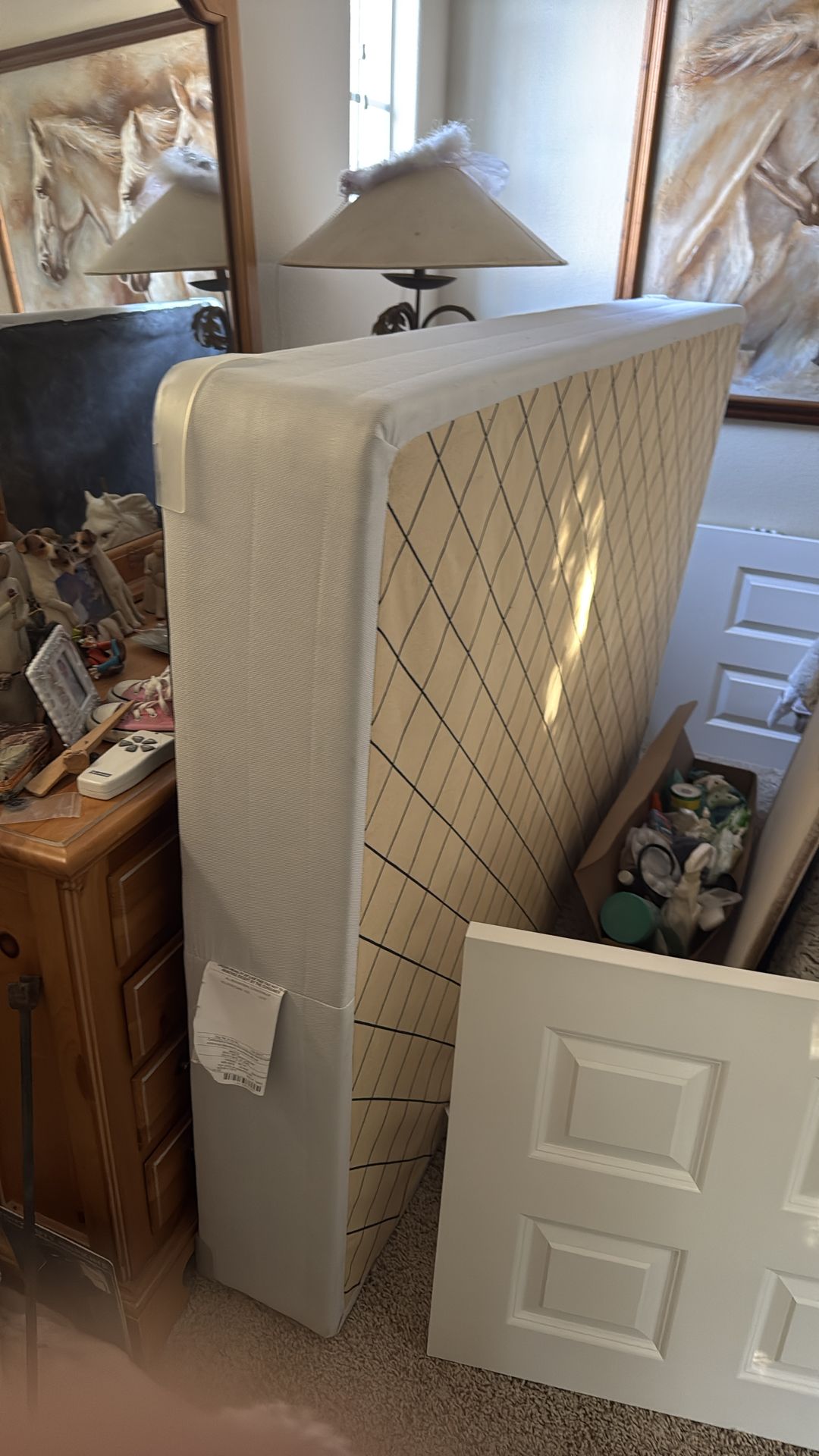 Used Full Size Box Spring Full size box spring for Sale in Moorpark, CA - OfferUp