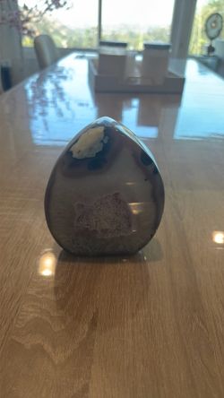 Flower Agate with Pink Amethyst