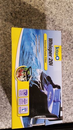 Aquarium filter tetra whisper 20i