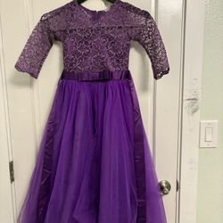 Special Occasion Purple Dress
