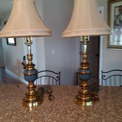 2 Brass Lamps