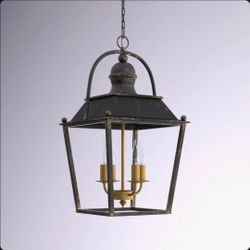 Lark Manor Alisina 4-Light Lantern Chandelier – NEW IN BOX