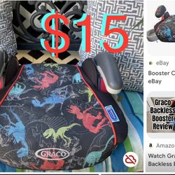 $15 Graco Booster Car Seat expires in 2032 in great condition
