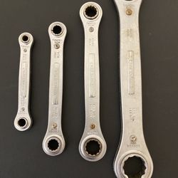 Craftsman Vintage Ratchet Box Wrench Set