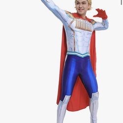 Men's Mirio Togata Lemillion Hero Cosplay Costume Bodysuit Jumpsuit
