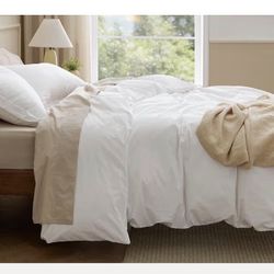 Bedding Duvet King Size Insert & Cover, Pillows & Cases 