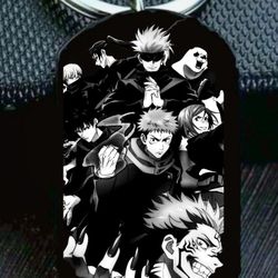 Jojotsu Kaisen Hot Anine Keychain Stainless Steel 