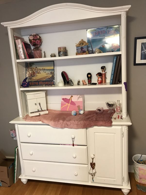 White Dresser With Shelves For Sale In Seattle Wa Offerup