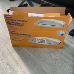 Brand New Multiuse Laminator With Laminating Pouches