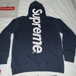 Supreme Satin Appliqué Hoodie size Medium 