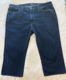 Lucky Brand Men's Dark Wash Straight Leg Jeans Size 48x30