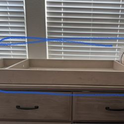 Wooden Changing Table Topper – Fits Most Dressers – Hampton Style