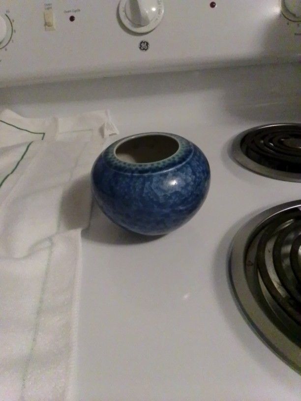 Blue Glazed Pottery