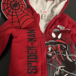 Spider-Man Sweater & Hat