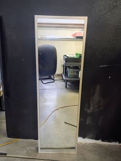 Mirror with stand