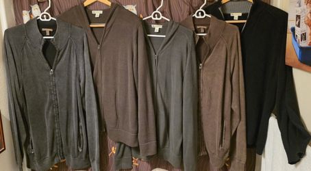 Men's WILKE-RODRIGUEZ brand & BLUE brand Knit Sweaters XXL