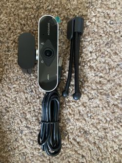 DEPSTECH 1080P HD Webcam w/ Microphone & Auto Light Correction 