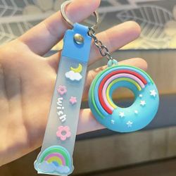 Cute Donut Keychain