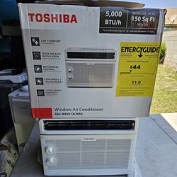 Toshiba window air conditioner 5000btu 