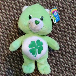 VINTAGE 2002 GOOD LUCK BEAR CARE BEAR