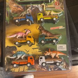 Carritos Con Dinosaurs 
