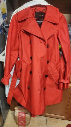 Red Coach jacket