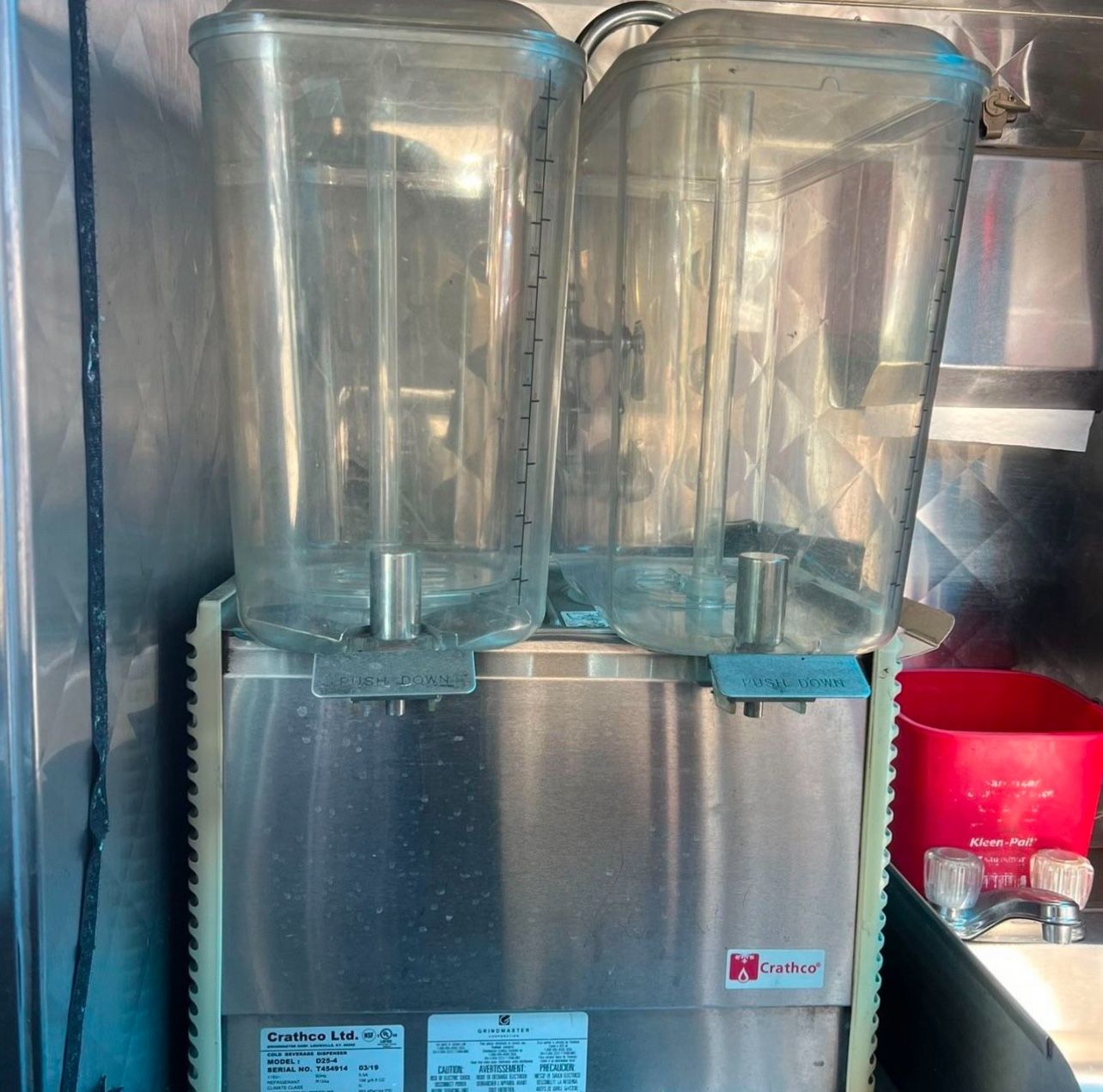 Machine drinks
