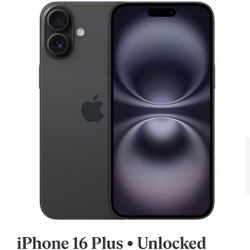 iPhone 16 Plus Fully Unlocked 