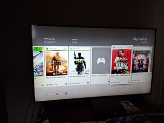 Xbox 360 TV and Stand