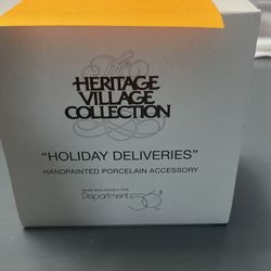 Holiday deliveries department 56 N. Pole series