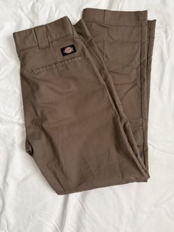 DICKIES FLEX Dark Taupe Men’s Straight Leg Chino 32x30