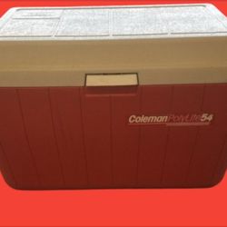 Coleman Polylite 54 Cooler $25