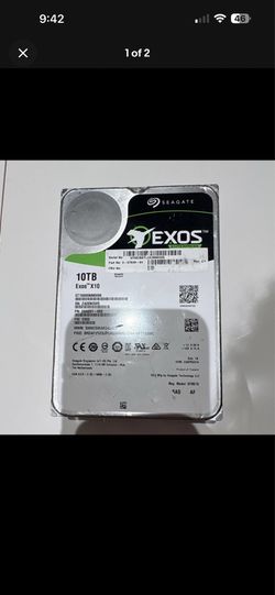 Seagate Exos X10 10TB 3.5" SAS 7200RPM 256MB Hot Plug HDD ST10000NM0096