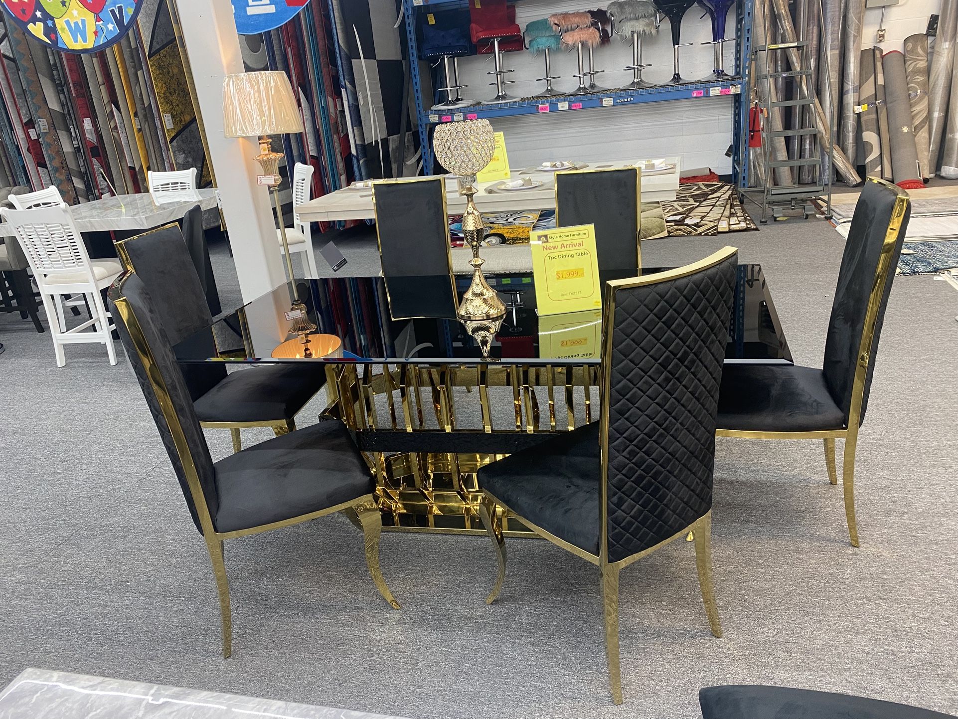 7 Pc Dinning Table $1,999