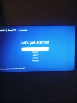 Phillip Roku 65 inches TV