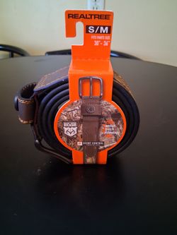 Realtree Edge Belt S/M Camo Scent Control