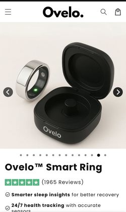 Ovelo Smart Ring Size 6 New