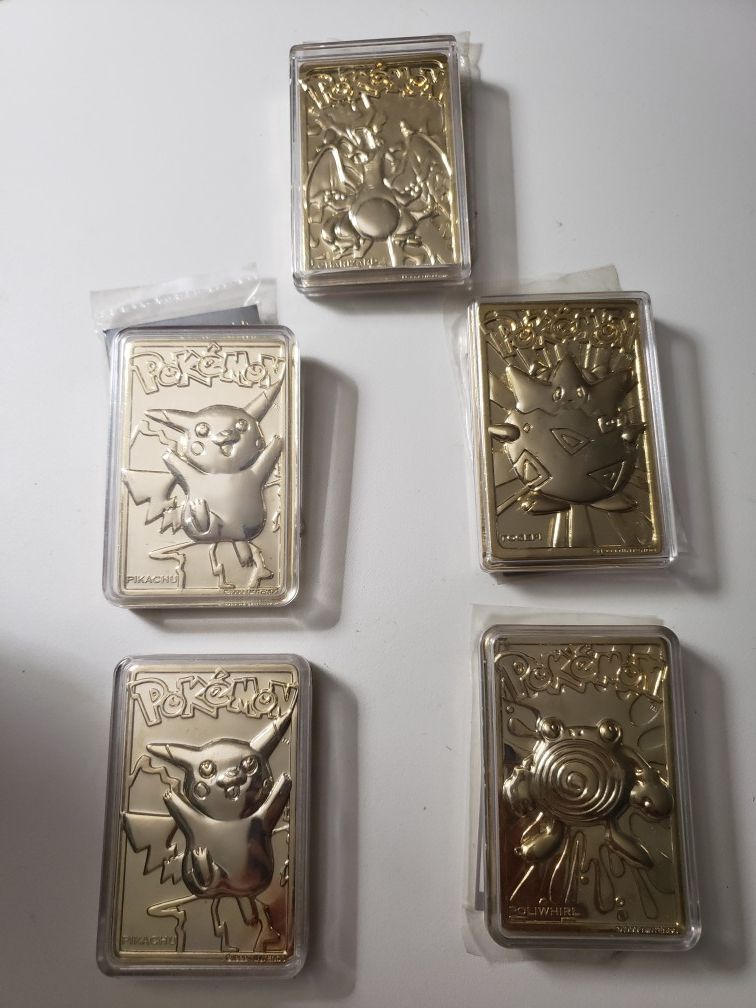Pokemon 23 Kt Gold 1999