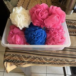 Mesh Sponges 1 Each