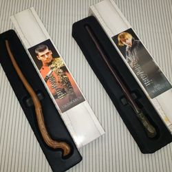 Harry Potter Wands Ron Wesley's Wand and Viktor Krum's Wand