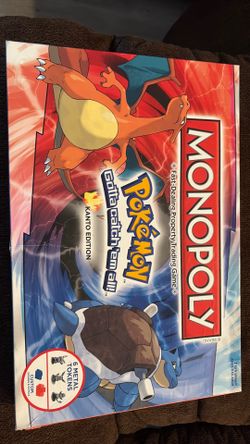 Pokemon Monopoly Kanto Edition