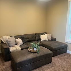 Left Sided Chaise Couch